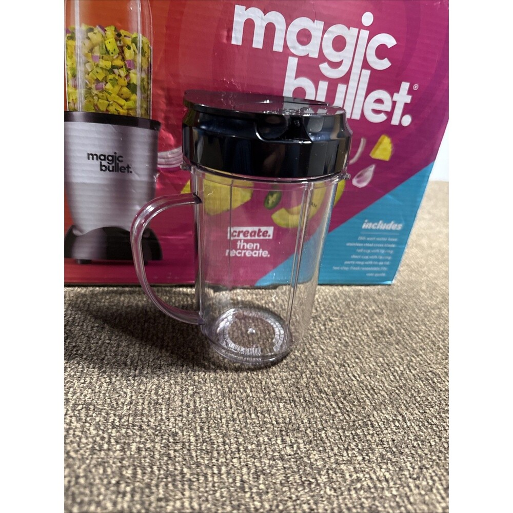 Magic Bullet Kitchen Express Replacement Cup Handle To-Go Li - Picture 2 of 2